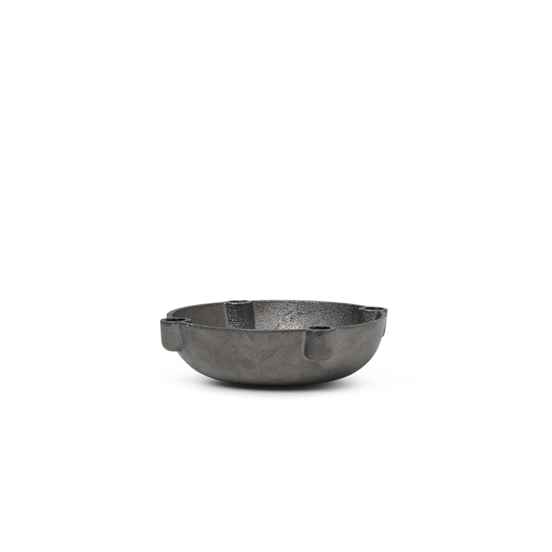 media image for Bowl Candle Holder in Casted Brass by Ferm Living by Ferm Living 251