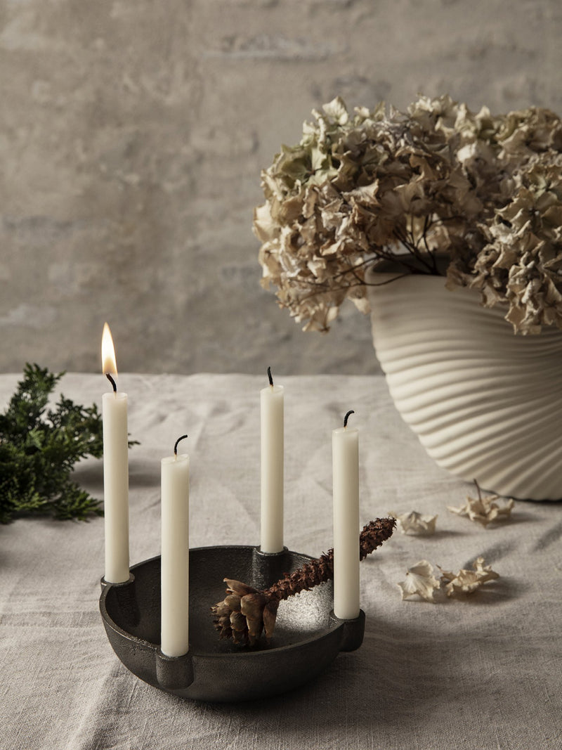 media image for Bowl Candle Holder in Casted Brass by Ferm Living by Ferm Living 263