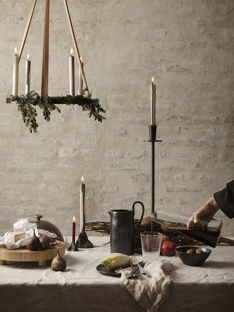 media image for Hoy Casted Candle Holder by Ferm Living by Ferm Living 272
