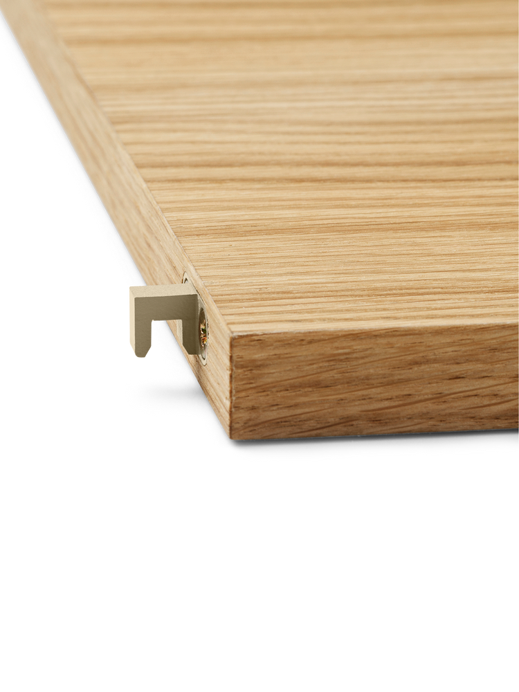 media image for punctual shelving system modules in Wood Shelf- Natural Oak3 281