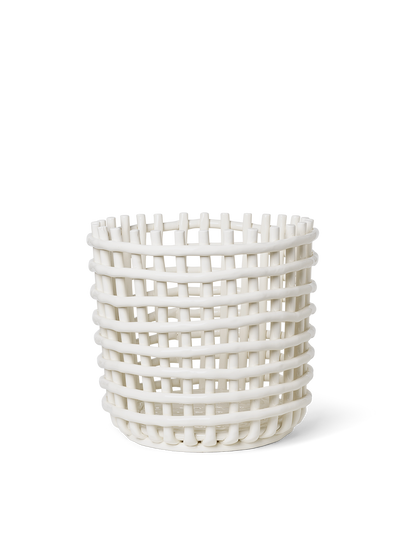 product image for Ceramic Basket - Off-White - Extra Large 53