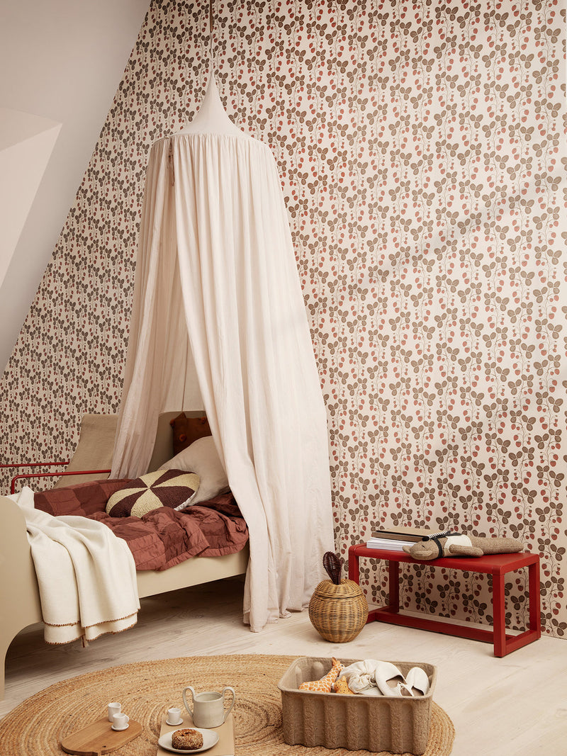 media image for Strawberry Field Wallpaper By Ferm Living Fl 1104264783 4 20