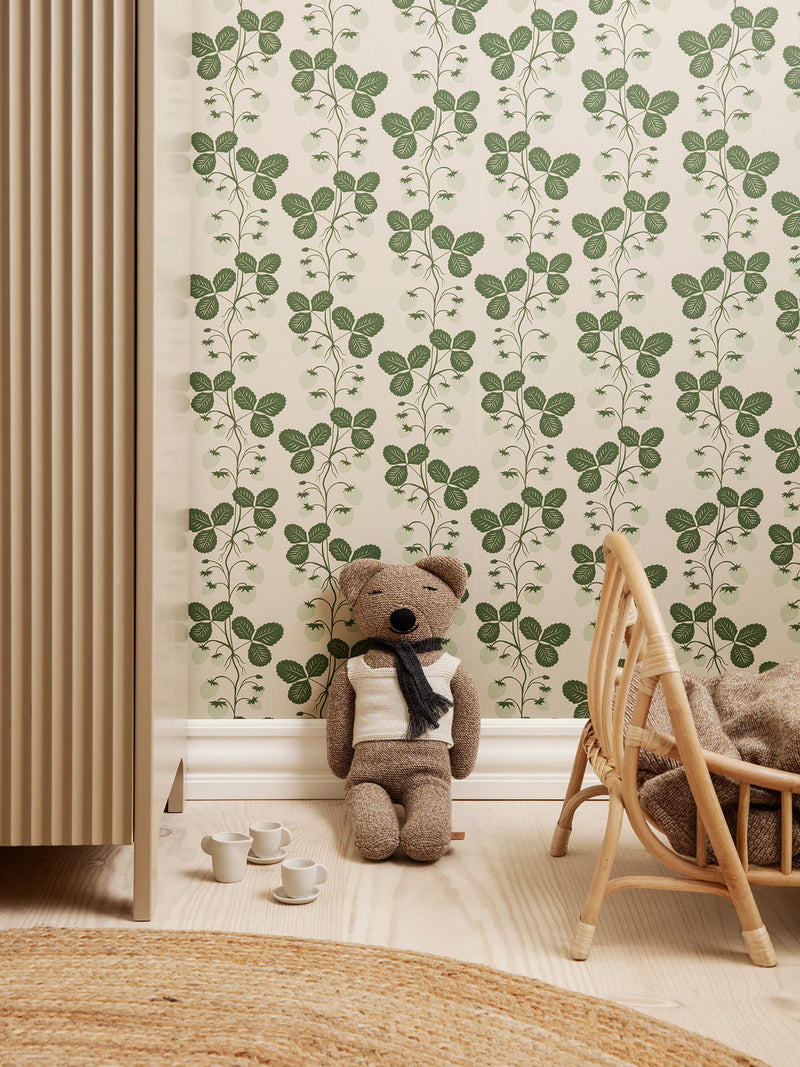 media image for Strawberry Field Wallpaper By Ferm Living Fl 1104264783 3 271