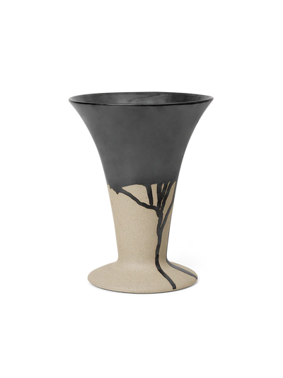 product image of flores vase in sand black 1 564