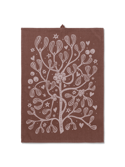 product image of Mistletoe Tea Towel By Ferm Living Fl 1104266282 1 584