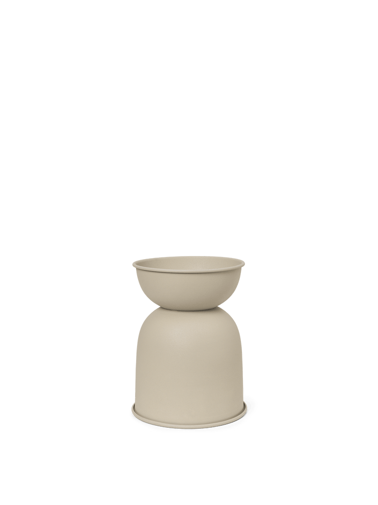 media image for Hourglass Plant Pot - Extra Small - Cashmere 2 226