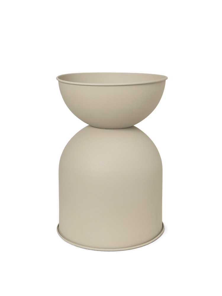 media image for Hourglass Plant Pot - Medium - Cashmere 2 295