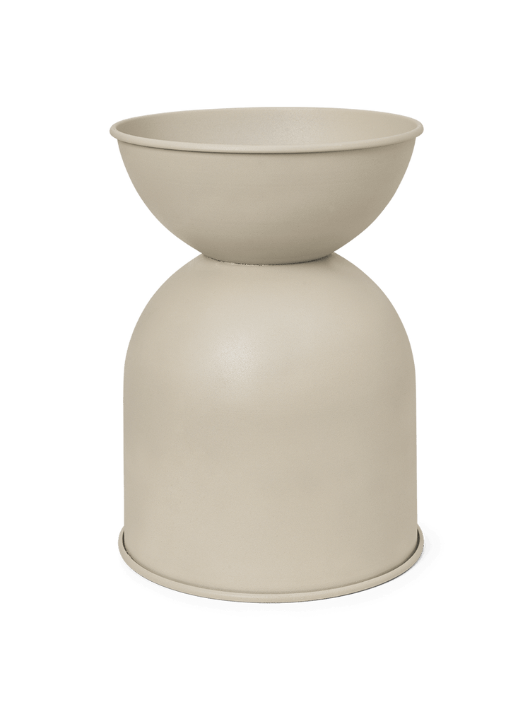 media image for Hourglass Plant Pot - Large - Cashmere2 214