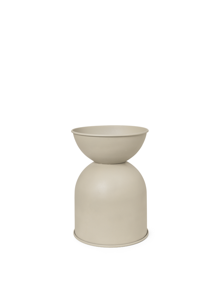 media image for Hourglass Plant Pot - Small - Cashmere 2 293