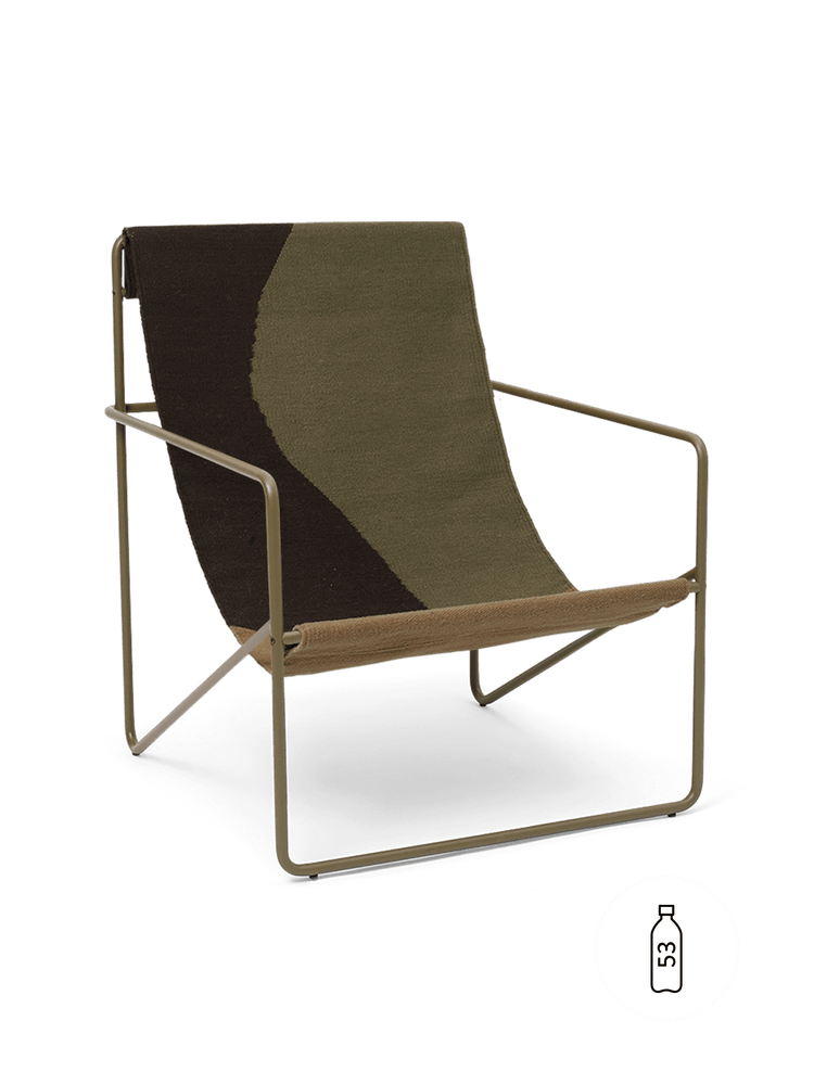 media image for Desert Lounge Chair - Olive - Dune1 28
