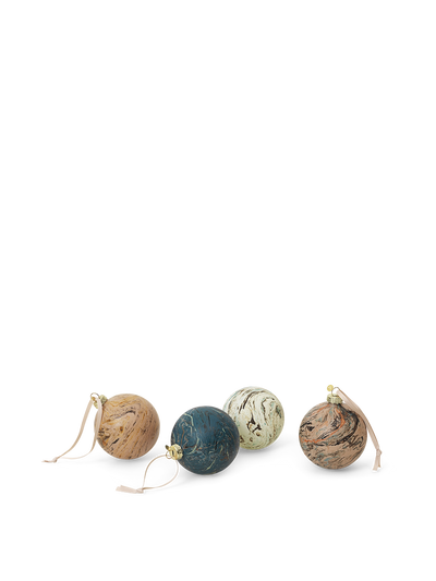 product image for Marble Baubles By New Ferm Living Fl 1104267189 2 90