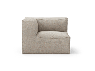 product image for Catena Sectional In Confetti Boucle Light Grey 4 58
