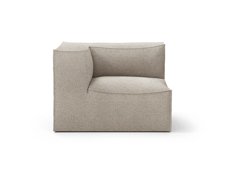 media image for Catena Sectional In Confetti Boucle Light Grey 4 265