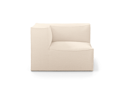 product image for Catena Sectional In Wool Boucle Off White 3 25