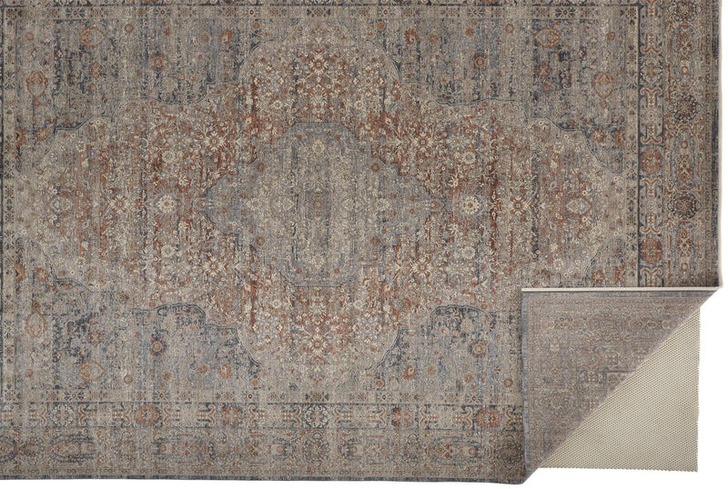 media image for Gilford Rust Rug by BD Fine Fold Image 1 231
