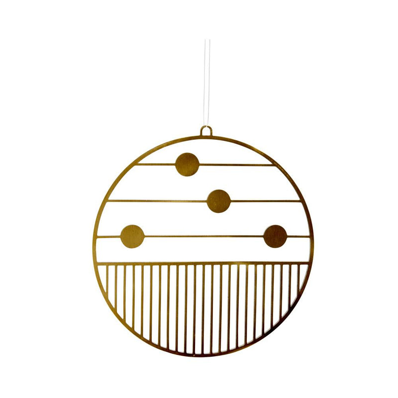 media image for Large Joulu Ornament in Brass 285