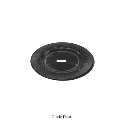 product image for copy of copy of decoration tray circle pleat design by puebco 8 31