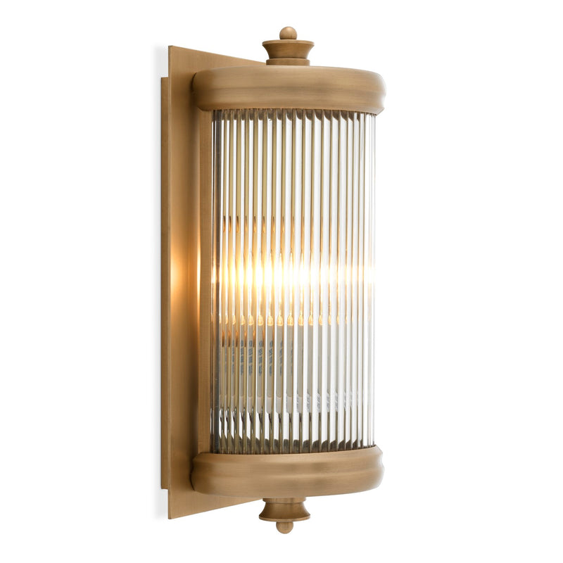 media image for Glorious Wall Lamp in Matte Brass 1 242