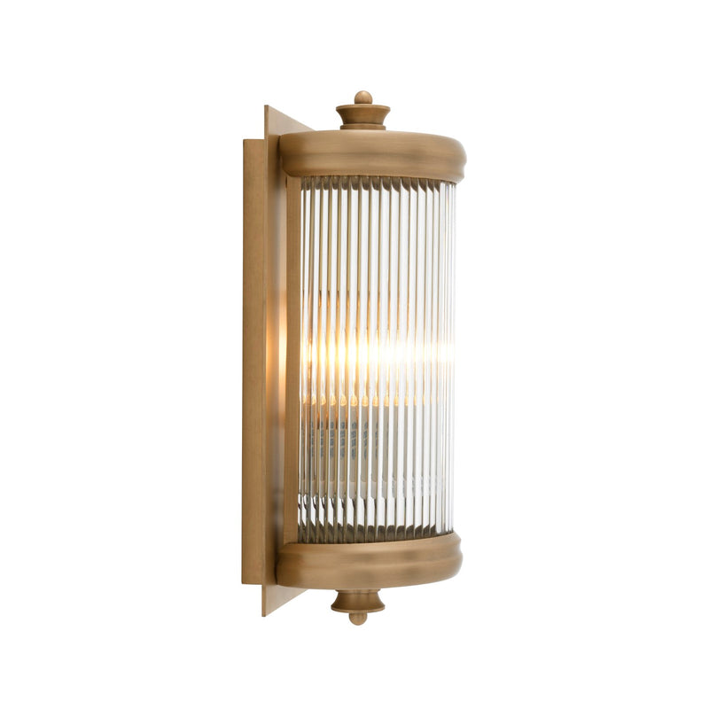 media image for Glorious Wall Lamp in Matte Brass 2 260