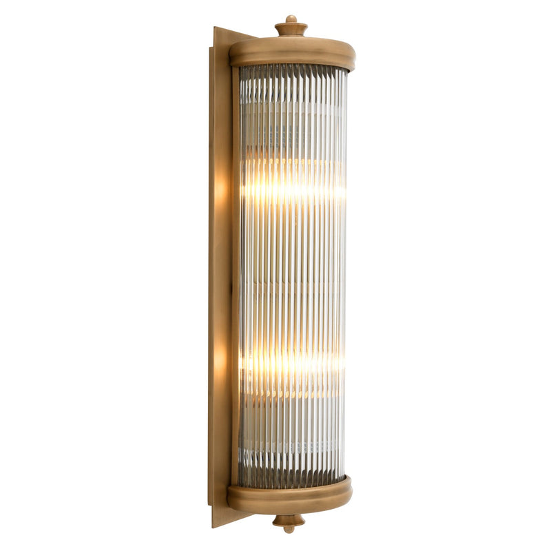 media image for Glorious Wall Lamp in Matte Brass 4 246