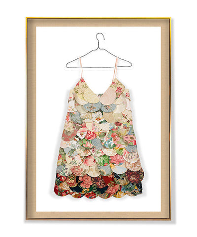 product image for Paper Dress By Grand Image Home 112533_P_31X21 25_Go 2 1