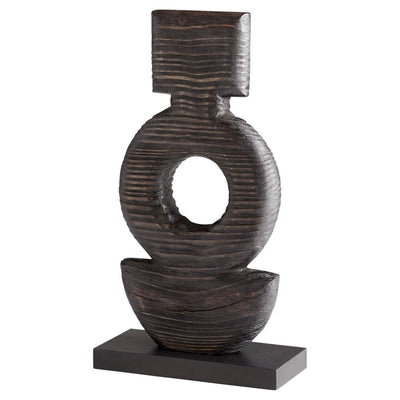 product image of dark oval sculpture cyan design cyan 11279 1 539