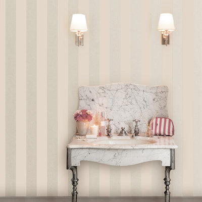 product image for Laura Ashley Lille Pearlescent Stripe Linen Wallpaper by Graham & Brown 43