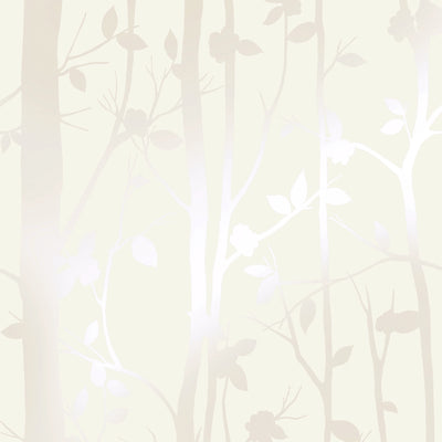 product image for Laura Ashley Cottonwood Pearlescent White Wallpaper by Graham & Brown 13
