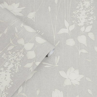 product image for Laura Ashley Dragonfly Garden Steel Wallpaper by Graham & Brown 18
