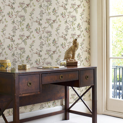 product image for Laura Ashley Elderwood Natural Wallpaper by Graham & Brown 95