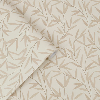 product image for Laura Ashley Willow Leaf Natural Wallpaper by Graham & Brown 89