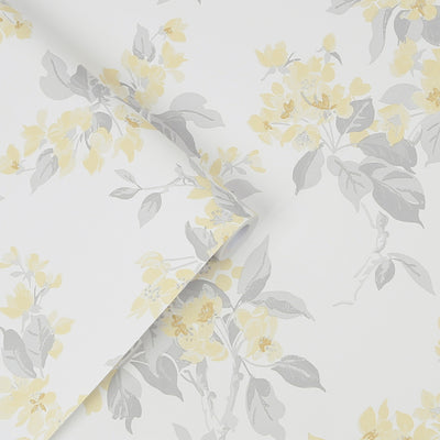 product image for Laura Ashley Apple Blossom Sunshine Wallpaper by Graham & Brown 20