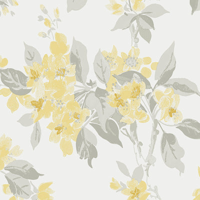 product image for Laura Ashley Apple Blossom Sunshine Wallpaper by Graham & Brown 63