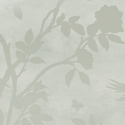 product image for Laura Ashley Eglantine Silhouette Eau de Nil Wallpaper by Graham & Brown 52