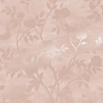 product image of Laura Ashley Eglantine Silhouette Blush Wallpaper by Graham & Brown 531