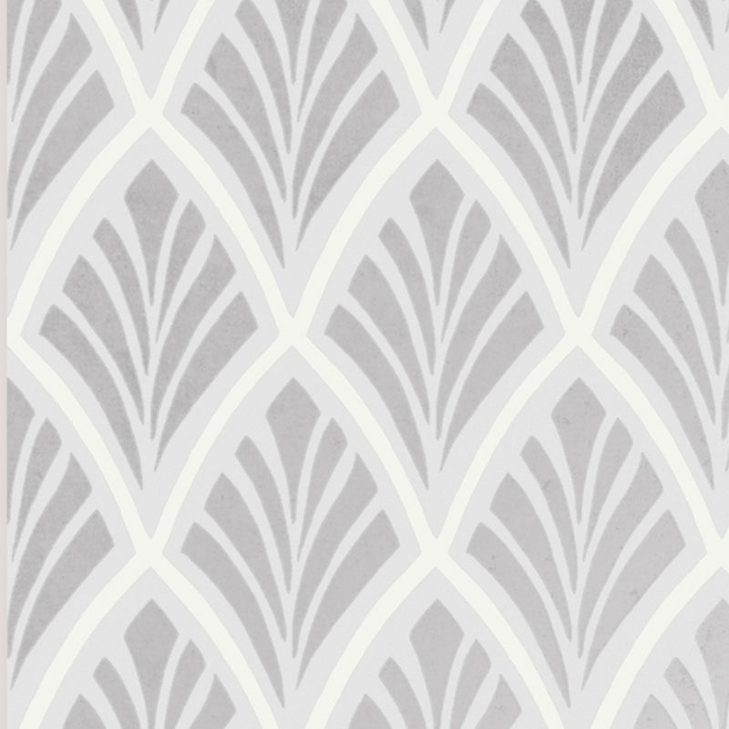media image for Laura Ashley Florin Silver Wallpaper by Graham & Brown 286