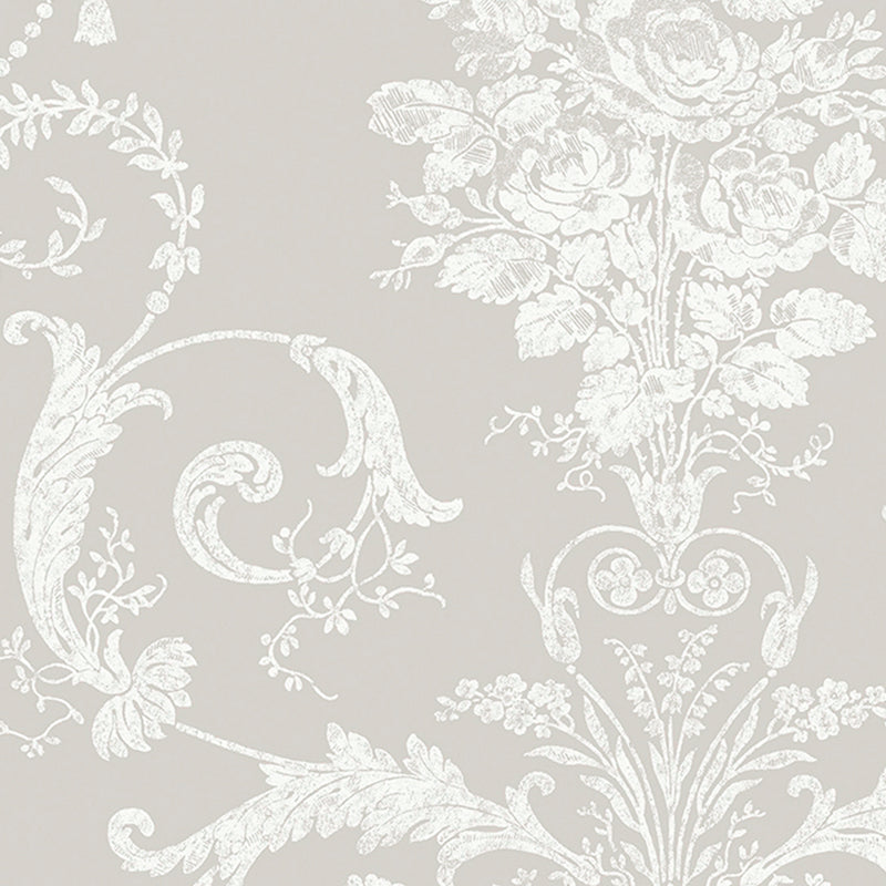 media image for laura ashley josette white and dove grey wallpaper by graham and brown 5 268