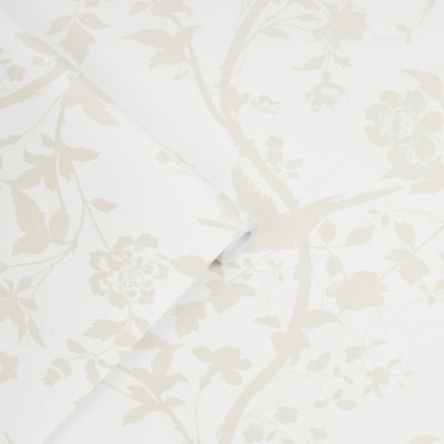 product image for Laura Ashley Oriental Garden Pearlescent White Wallpaper by Graham & Brown 71