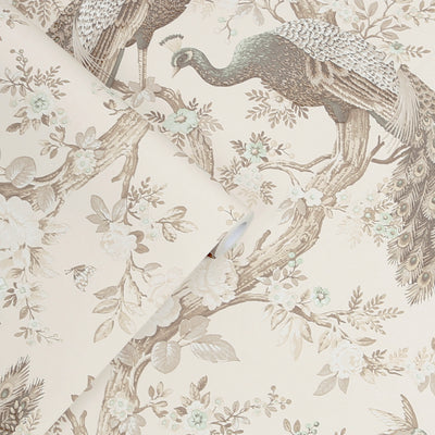 product image for Laura Ashley Belvedere Soft Truffle Wallpaper by Graham & Brown 42
