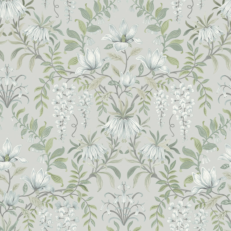 media image for sample laura ashley parterre sage wallpaper by graham and brown 1 260