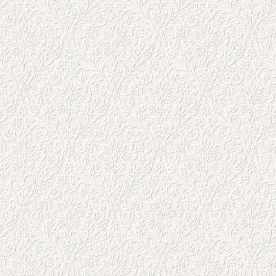 product image for Laura Ashley Annecy Paintable White Wallpaper by Graham & Brown 16