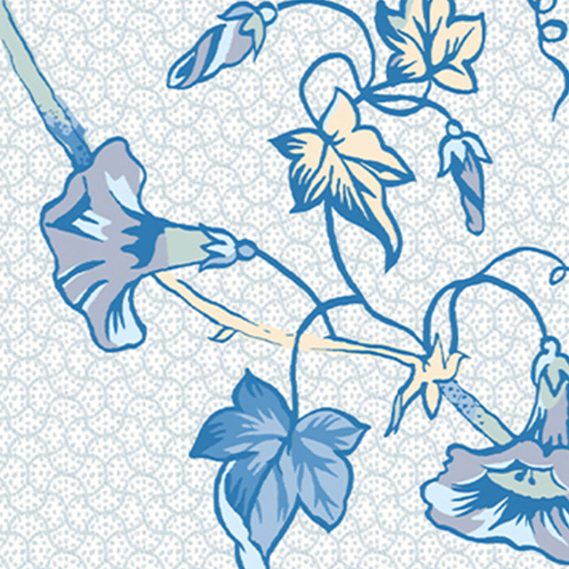 media image for Laura Ashley Rambling Rector Blue Sky Wallpaper by Graham & Brown 236