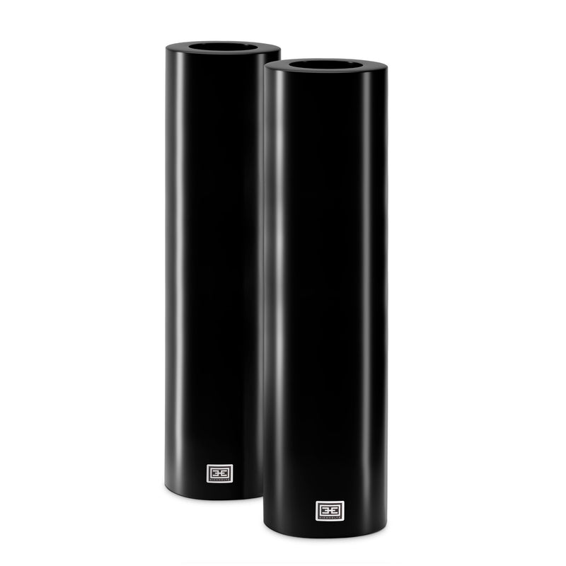 media image for Artificial Candle Set of 2 in Black 14 236