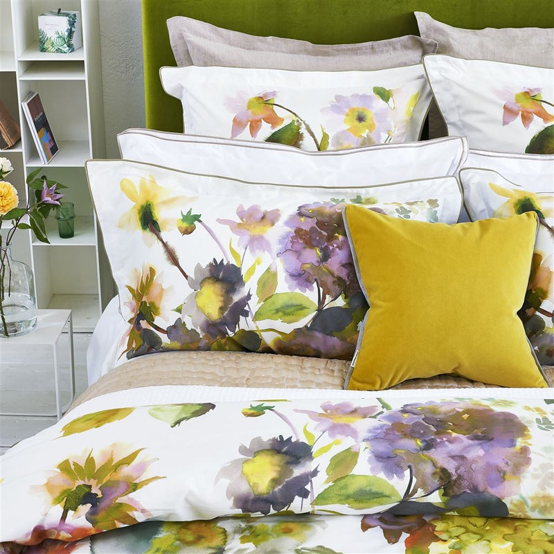 media image for designers guild bed linen palace flower birch bed linen 4 278