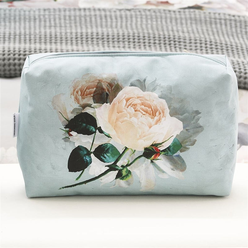 media image for Peonia Grande Zinc Large Toiletry Bag design by Designers Guild 267
