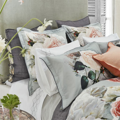 product image for Peonia Grande Zinc Duvet Cover design by Designers Guild 0