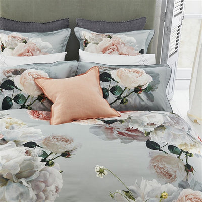 product image for Peonia Grande Zinc Duvet Cover design by Designers Guild 1