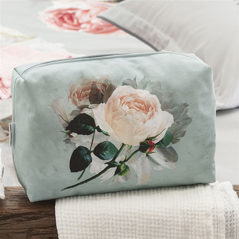 media image for Peonia Grande Zinc Large Toiletry Bag design by Designers Guild 294