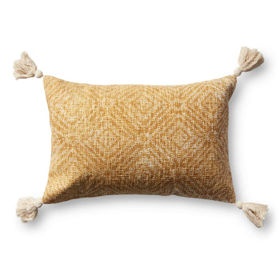 product image of Hand Woven Yellow Pillow - Open Box 1 513