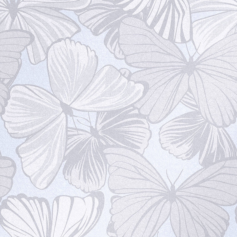 media image for Laura Ashley Butterfly Garden Sugared Grey Wallpaper by Graham & Brown 280